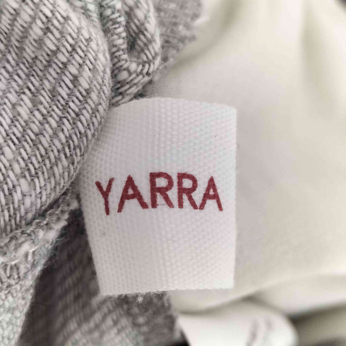 ヤラ YARRA 24ss リネン混 デニムライクストレートパンツ レディース FREE