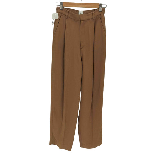 ロクビューティーアンドユースユナイテッドアローズ 6 BEAUTY & YOUTH UNITED ARROWS ACETATE TWILL TUCK PANTS レディース 36