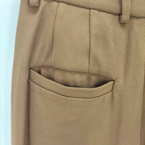 ロクビューティーアンドユースユナイテッドアローズ 6 BEAUTY & YOUTH UNITED ARROWS ACETATE TWILL TUCK PANTS レディース 36