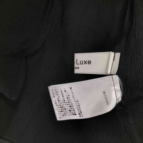 デミルクスビームス Demi-Luxe BEAMS 楊柳バックリボンブラウス レディース 38