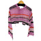 メゾンスペシャル MAISON SPECIAL 23AW Mohair Border 2way Mesh Knit/モヘアボーダー2WAYメッシュニット レディース FREE