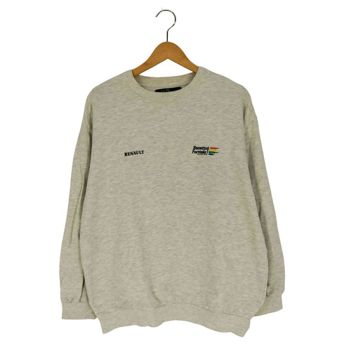 ベネトン BENETTON Formula1 レーシングプリント クルーネックスウェット メンズ import:M