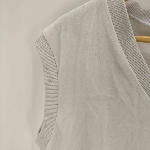 ロクビューティーアンドユースユナイテッドアローズ 6 BEAUTY & YOUTH UNITED ARROWS VELOUR VNECK VEST レディース FREE