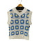 サノバチーズ SON OF THE CHEESE 23SS Flower Knit Vest メンズ JPN:M
