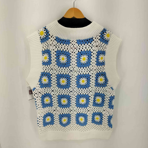 サノバチーズ SON OF THE CHEESE 23SS Flower Knit Vest メンズ JPN:M