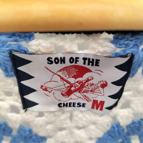 サノバチーズ SON OF THE CHEESE 23SS Flower Knit Vest メンズ JPN:M