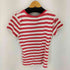 ラルフローレン RALPH LAUREN コットンVネックボーダーS/STシャツ レディース JPN:L