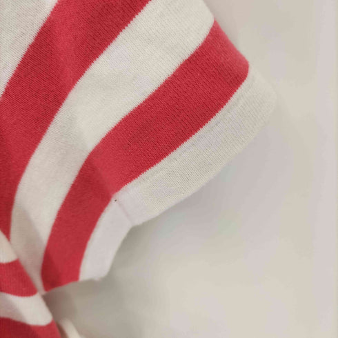ラルフローレン RALPH LAUREN コットンVネックボーダーS/STシャツ レディース JPN:L