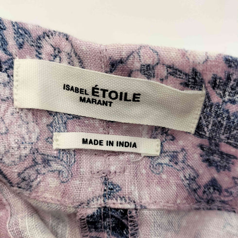 イザベルマランエトワール ISABEL MARANT ETOILE TEMPSTER リネン フラワープリント ラップミニスカート レディース EUR:36