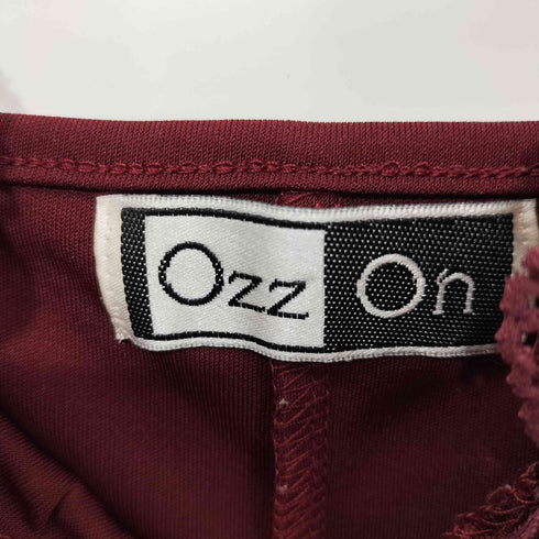{Ozz on Y2K 総柄 リングデザイン シアーブラウス レディース