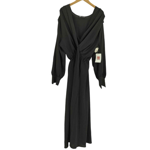 ザラ ZARA Vネック L/S ロング ワンピース レディース import:XL
