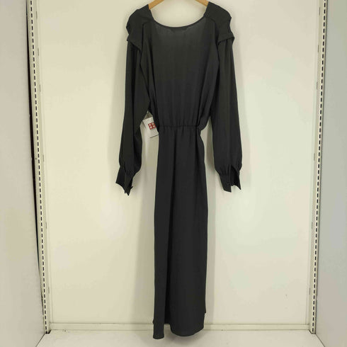 ザラ ZARA Vネック L/S ロング ワンピース レディース import:XL