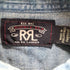 ダブルアールエルラルフローレン RRL RALPH LAUREN メタルコンチョデニムウエスタンシャツ メンズ 155/84A