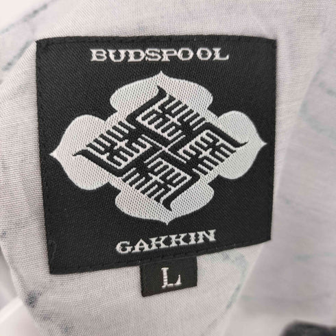 バッズプール BUDSPOOL GAKKIN BUDSPOOL 渦軍鶏 HAWAIIAN SHORTS メンズ JPN:L