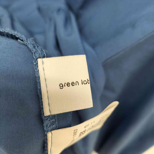 ユナイテッドアローズグリーンレーベルリラクシング UNITED ARROWS green label relaxing バンドカラーチュニックブラウス レディース