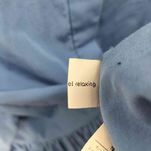 ユナイテッドアローズグリーンレーベルリラクシング UNITED ARROWS green label relaxing バンドカラーチュニックブラウス レディース