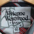 ヴィヴィアンウエストウッドマン Vivienne Westwood MAN チェック柄 オーブ刺繍 ショートスリーブシャツ メンズ EUR:46