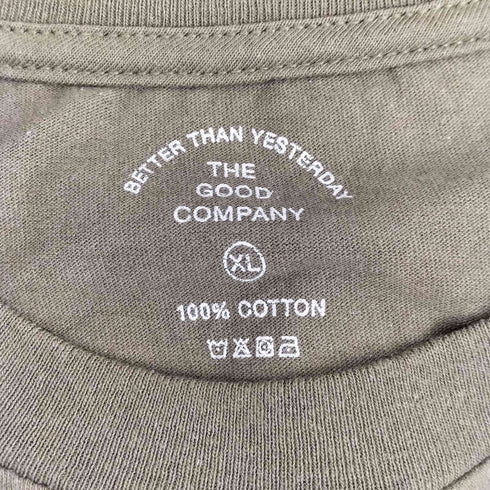ザグッドカンパニー THE GOOD COMPANY ロゴプリント クルーネックTシャツ メンズ JPN:XL