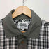 ヴィヴィアンウエストウッドマン Vivienne Westwood MAN チェック柄 ハーフボタン パッチワークロングスリーブシャツ メンズ EUR:44