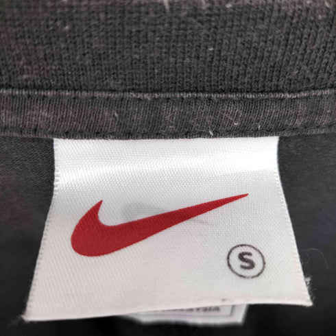 ナイキ NIKE 90-00S マレーシア製 ロゴプリント コットン クルーネック S/S Tシャツ メンズ import:S