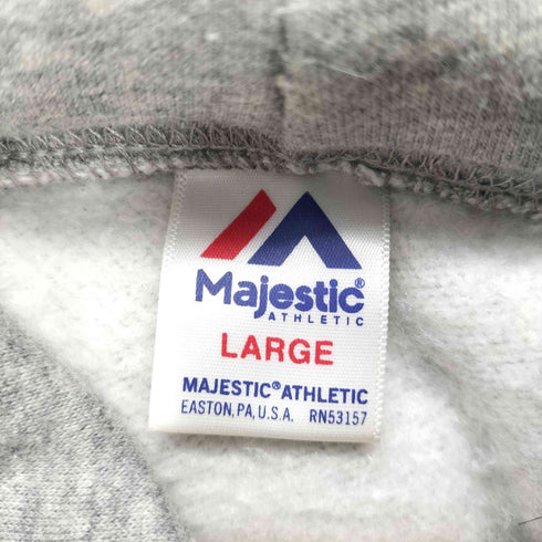 マジェスティック MAJESTIC チームロゴプルオーバーパーカー レディース L