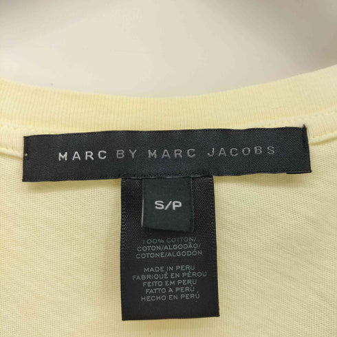 マークバイマークジェイコブス Marc by Marc Jacobs ロゴ刺繍 ショートスリーブ UネックTシャツ メンズ import:S