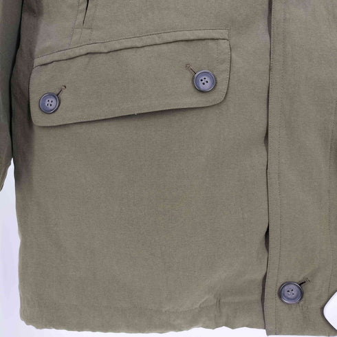 ダーバン DURBAN basic gear レイヤードカラー ライナー付き 比翼 スタンドカラージャケット メンズ