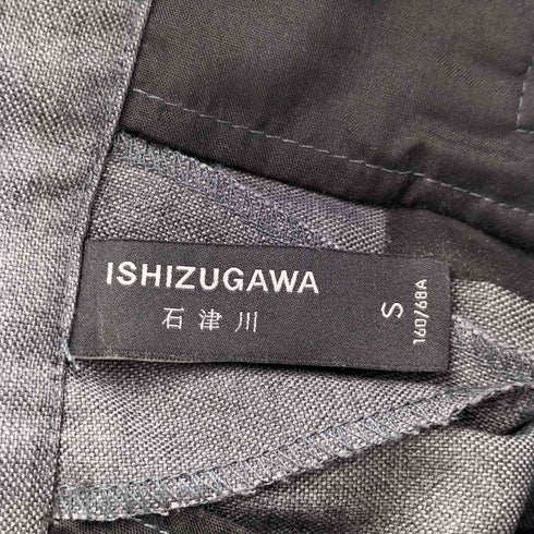 ishizugawa タック入り、ワイドスラックス メンズ JPN:S