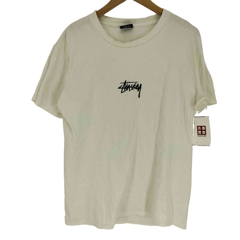 ステューシー Stussy 00S ロゴプリント S/S クルーネック Tシャツ メンズ import:L