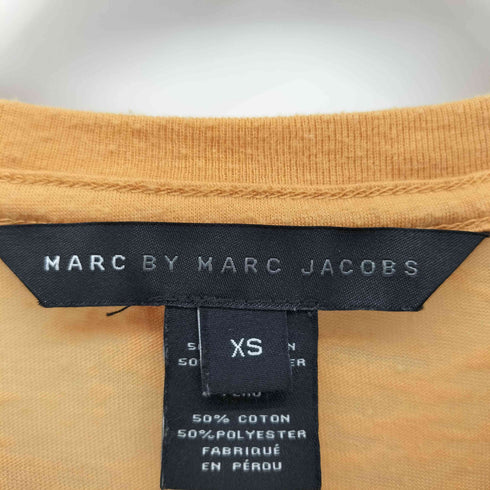 マークバイマークジェイコブス Marc by Marc Jacobs FOLLOW THE SUN プリント ショートスリーブ シースルークルーネックTシャツ メンズ import:XS