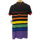 ユニフ UNIF パイル地マルチボーダーミニワンピース レディース import:M