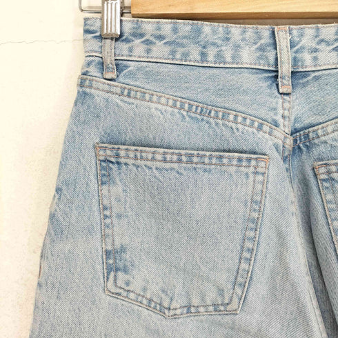 ザラ ZARA 裾カットオフワイドバギーデニムパンツ メンズ 36