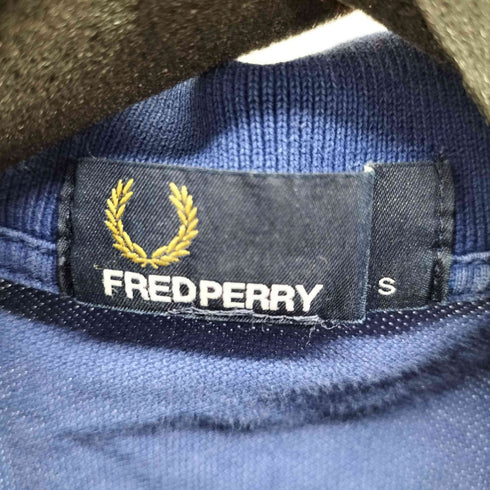 フレッドペリー FRED PERRY 刺繍ロゴ ポロシャツ メンズ S