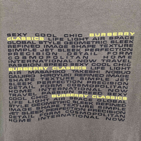 バーバリーロンドン BURBERRY LONDON フロントプリントラグランTシャツ メンズ 3