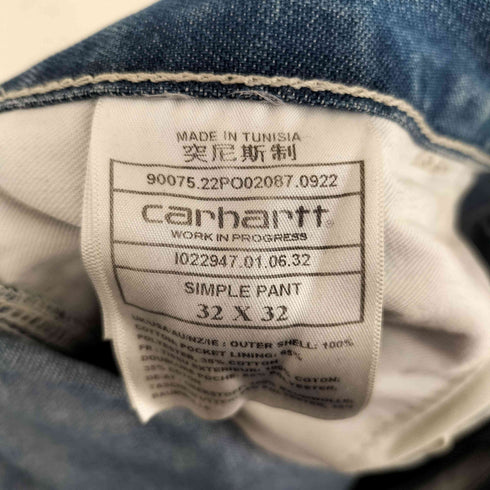 カーハートワークインプログレス Carhartt WIP SIMPLE PANT メンズ 32inch