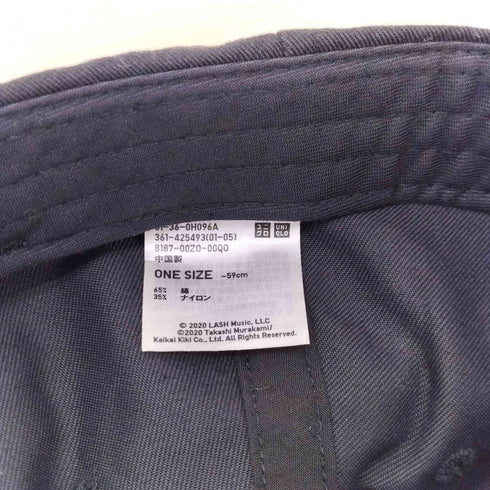 ユニクロ UNIQLO 刺しゅうベースボールキャップ メンズ