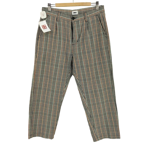 オベイ OBEY ESTATE MENS PLAID PANTS メンズ 32inch