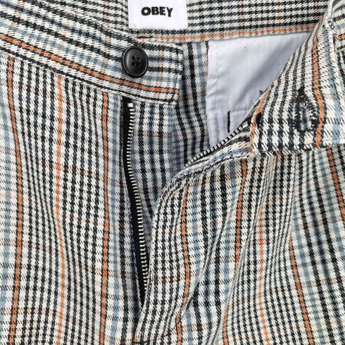 オベイ OBEY ESTATE MENS PLAID PANTS メンズ 32inch
