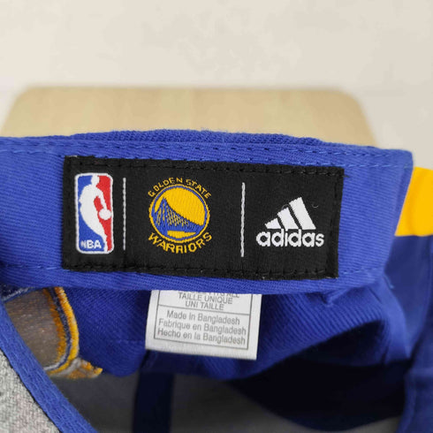 アディダス adidas NBA WARRIORS GOLDEN STATE 6パネル キャップ メンズ