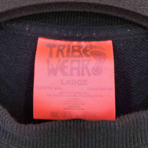 TRIBE WEAR BASIC CREWNECK SWEAT メンズ import:L
