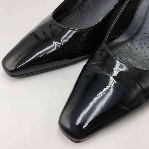 ワコールサクセスウォーク Wacoal success walk レザー ヒール パンプス レディース JPN:22.5