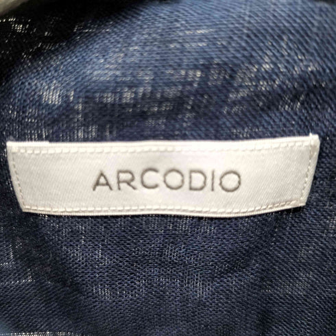 アルコディオ ARCODIO フレンチリネンシャツ メンズ 40