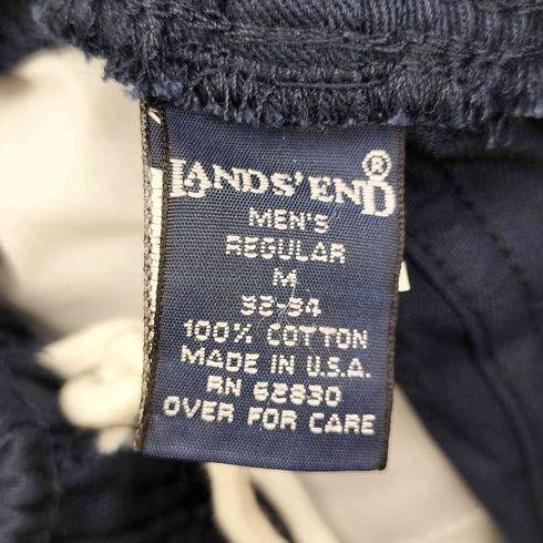 ランズエンド LANDS END 90S USA製 ドローコード チノ ショーツ パンツ メンズ JPN:M