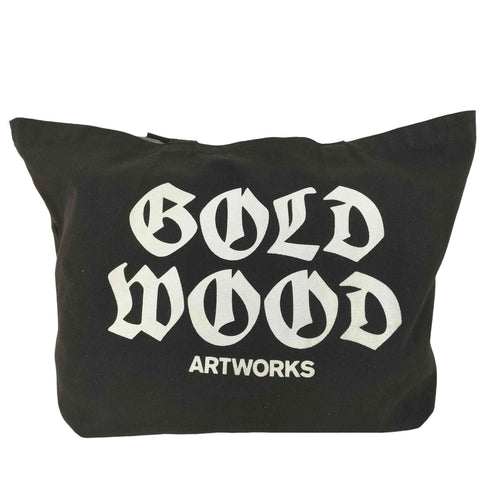 GOLDWOOD ARTWORKS LOGO CANVAS TOTE メンズ