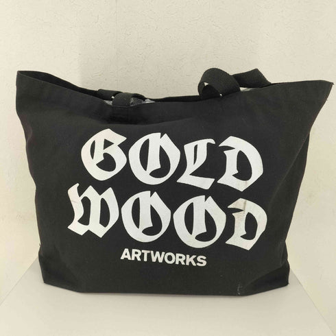 GOLDWOOD ARTWORKS LOGO CANVAS TOTE メンズ