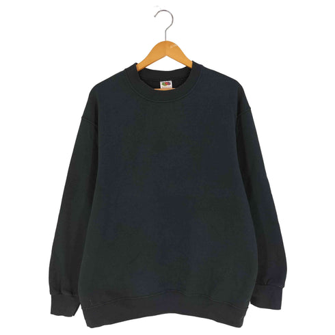 フルーツオブザルーム FRUIT OF THE LOOM 90s ホンジュラス製 無地 クルーネックスウェット メンズ import:L