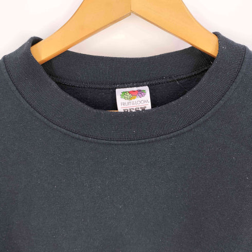フルーツオブザルーム FRUIT OF THE LOOM 90s ホンジュラス製 無地 クルーネックスウェット メンズ import:L