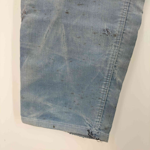 アドルフラフォン Adolphe Lafont 30s~40s フレンチワーク モールスキンパンツ 針シンチバック サスペンダーボタン メンズ