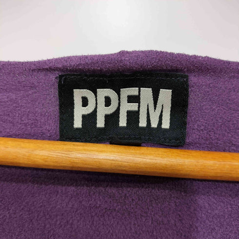 ピーピーエフエム PPFM Y2K Rare Japanese Label / Archive / Music and rhythm VネックTシャツ メンズ L