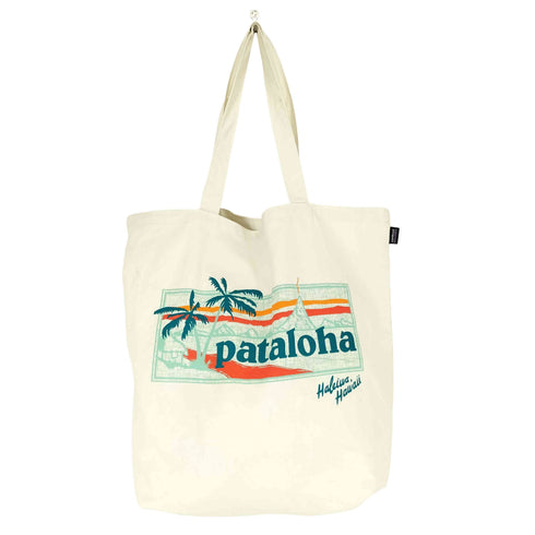 パタロハ pataloha HAWAII ロゴプリントトートバッグ メンズ